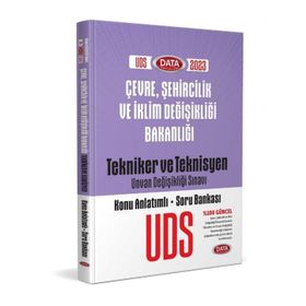 Çevre Şehircilik ve İklim Bak Tek ve Teknisyen Unvan Değişikliği Sınavı Konu Anlatımı Soru Bankası - Data Yayınları