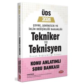 Çevre Şehircilik ve İklim Bak Tek ve Teknisyen Unvan Değişikliği Sınavı Konu Anlatımı Soru Bankası - Data Yayınları