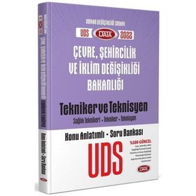 Çevre Şehircilik ve İklim Bak Tek ve Teknisyen Unvan Değişikliği Sınavı Konu Anlatımı Soru Bankası - Data Yayınları