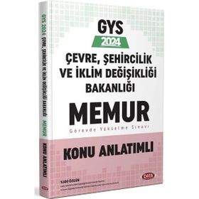 Çevre Şehircilik ve İklim Değişikliği Bakanlığı Memur GYS Konu Anlatımlı - Data Yayınları