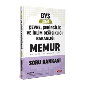 Çevre Şehircilik ve İklim Değişikliği Bakanlığı Memur GYS Soru Bankası - Data Yayınları