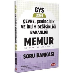 Çevre Şehircilik ve İklim Değişikliği Bakanlığı Memur GYS Soru Bankası - Data Yayınları