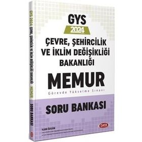 Çevre Şehircilik ve İklim Değişikliği Bakanlığı Memur GYS Soru Bankası - Data Yayınları