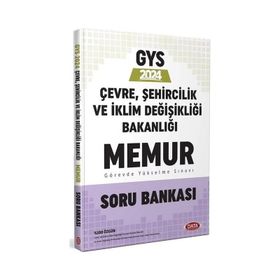 Çevre Şehircilik ve İklim Değişikliği Bakanlığı Memur GYS Soru Bankası - Data Yayınları