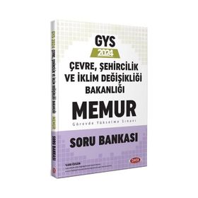 Çevre Şehircilik ve İklim Değişikliği Bakanlığı Memur GYS Soru Bankası - Data Yayınları