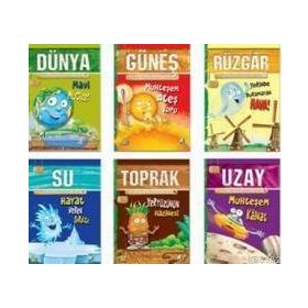 ÇEVRECI BILIM KITAPLARI (6 KITAP TAKIM) 3-4-5. SINIFLAR İÇIN - VIJITA MUKHERJEE