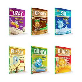 ÇEVRECI BILIM KITAPLARI (6 KITAP TAKIM) 3-4-5. SINIFLAR İÇIN - VIJITA MUKHERJEE