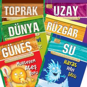 ÇEVRECI BILIM KITAPLARI (6 KITAP TAKIM) 3-4-5. SINIFLAR İÇIN - VIJITA MUKHERJEE