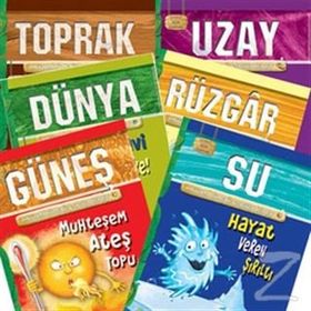 ÇEVRECI BILIM KITAPLARI (6 KITAP TAKIM) 3-4-5. SINIFLAR İÇIN - VIJITA MUKHERJEE