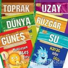 ÇEVRECI BILIM KITAPLARI (6 KITAP TAKIM) 3-4-5. SINIFLAR İÇIN - VIJITA MUKHERJEE