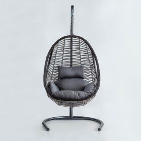 Cewi Cosmo Swing Gri Rattan Gri Oturumlu Salıncak