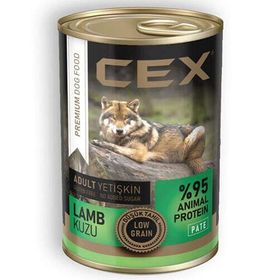 Cex Pate Kuzulu Tahılsız 415 gr Köpek Konservesi