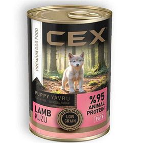 Cex Pate Kuzulu Yavru Tahılsız 415 gr Köpek Konservesi