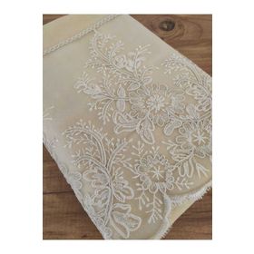 Çeyiz Bahçesi 50x90 cm Cappuccino Vessa Çeyizlik Kadife Havlu