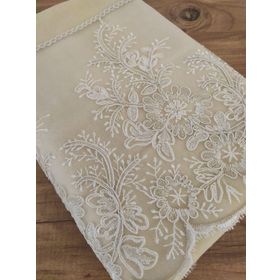 Çeyiz Bahçesi 50x90 cm Cappuccino Vessa Çeyizlik Kadife Havlu