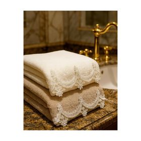 Çeyiz Bahçesi Feel 2 Adet 50x90 cm Kadife Havlu Takımı