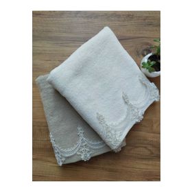 Çeyiz Bahçesi Feel 2 Adet 50x90 cm Kadife Havlu Takımı