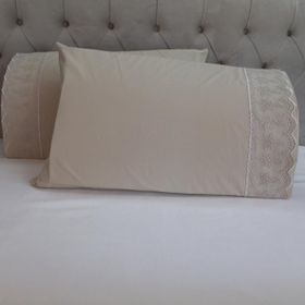 Çeyiz Bahçesi Ferry 50x70 cm Cappiccuno Yastık Kılıfı