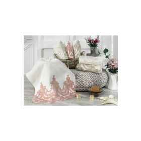 Çeyiz Bahçesi Mihrimah 3 Adet 50x90 cm Kadife Havlu Seti