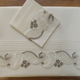 Çeyiz Bahçesi Sultan Nervürlü Çift Kişilik Nevresim Takımı