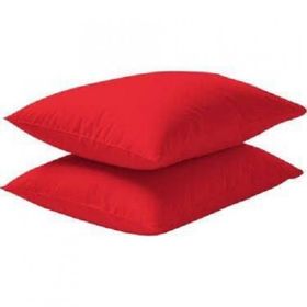 Çeyiz Bahçesi Super Ranforce 2 Adet 50x70 cm Kırmızı Yastık Kılıfı