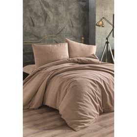 Çeyiz Diyarı Brush 4 Parça Çift Kişilik Nevresim Takımı