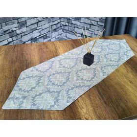 Çeyiz Diyarı Clara Tiny 40x120 cm Gri Lüx Runner