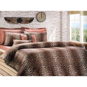 Çeyiz Diyarı Leopar Desenli Tek Kişilik Nevresim Takımı