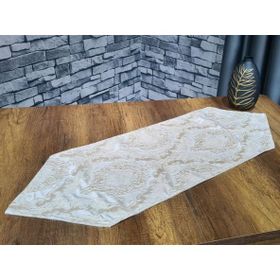 Çeyiz Diyarı Mina 40x120 cm Krem Lüx Runner