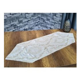 Çeyiz Diyarı Mina 40x120 cm Krem Lüx Runner