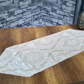 Çeyiz Diyarı Mina 40x120 cm Krem Lüx Runner