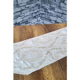 Çeyiz Diyarı Mina 40x120 cm Krem Lüx Runner