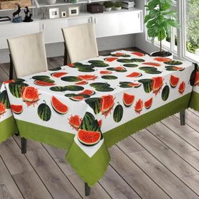 Çeyiz Diyarı Punnet 140 cm Mutfak ve Bahçe Yuvarlak Masa Örtüsü