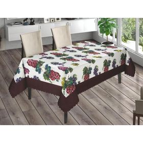 Çeyiz Diyarı Punnet 140x140 cm Mutfak Bahçe Masa Örtüsü
