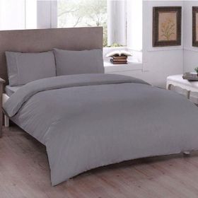 Çeyiz Diyarı Pure Gri Çift Kişilik Nevresim Takımı