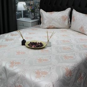 Çeyiz Diyarı Sandra Pudra Yatak Örtüsü