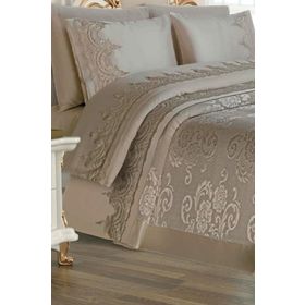 Çeyiz Diyarı Violet Cappucino Pike Takımı 6 Parça