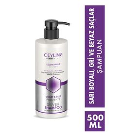 Ceylinn 500 ml Renk Koruyucu Turunculasma Karşıtı Silver Şampuan