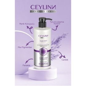 Ceylinn 500 ml Renk Koruyucu Turunculasma Karşıtı Silver Şampuan