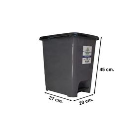 Ceymop Slim Pedallı Renkli 30 lt Çöp Kovası