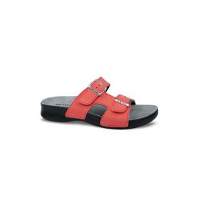 Ceyo 3400-19 Kırmızı Anatomik Taban Kadın Terlik
