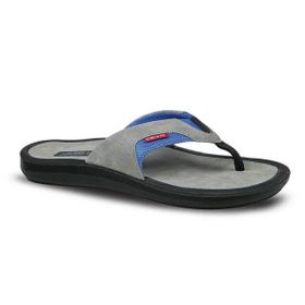 Ceyo 6100-11 Gri Mavi Erkek Terlik