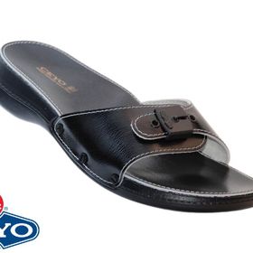 Ceyo 6500 Minelli Siyah Kadın Terlik