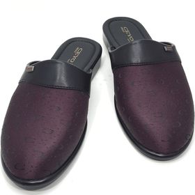 Ceyo 9823-2 Bordo Erkek Ev Terliği