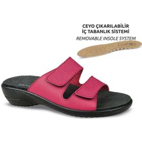 Ceyo 9855-11 Fuşya Anatomik Kadın Terlik