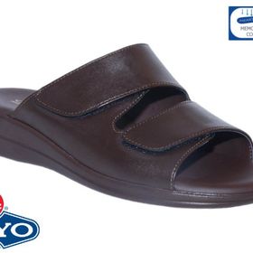 Ceyo 9863-10 Kahverengi Kadın Terlik