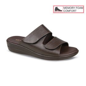 Ceyo 9863-10 Kahverengi Kadın Terlik