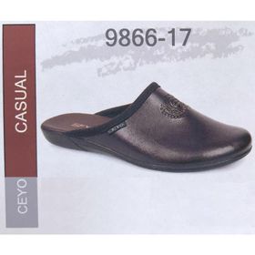 Ceyo 9866-17 Kahverengi Kadın Terlik