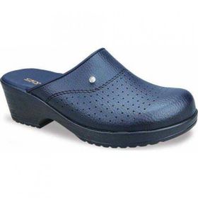 Ceyo 9878-14 Lacivert Anatomik Taban Kadın Sabo Terlik