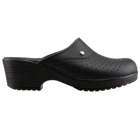 Ceyo 9878-14 Siyah Kadın Sabo Anatomik Taban Terlik